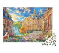 Château de Versailles Puzzle 1000 Piece, Puzzle Jeu Éducatif Défi Jouet Jeu D'adresse pour Toute La Famille 38x26cm/1000pcs