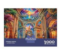 Château de Versailles Puzzle 1000 Piece, Puzzle Jeu Éducatif Défi Jouet Jeu D'adresse pour Toute La Famille 38x26cm/1000pcs