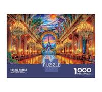 Château de Versailles Puzzle 1000 Piece, Puzzle Jeu Éducatif Défi Jouet Jeu D'adresse pour Toute La Famille 70x50cm/1000pcs