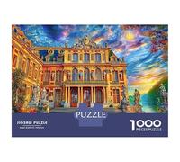 Château de Versailles Puzzle 1000 Piece, Puzzle Jeu Éducatif Défi Jouet Jeu D'adresse pour Toute La Famille 70x50cm/1000pcs