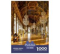 Château de Versailles Puzzle 1000 Pièces Difficile Puzzles pour Adultes Enfant Un Jeu Intellectuellement Stimulant pour Toute La Famille 38x26cm/1000pcs