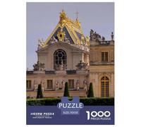Château de Versailles Puzzle 1000 Pièces Difficile Puzzles pour Adults Enfant, Puzzle De Haute Qualité Jeu De Défi Intellectuel 70x50cm/1000pcs