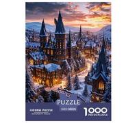 Château d'hiver Puzzle 1000 Pièces Educa Jouet Cadeau Unique De l'art De La Décoration Intéressant Jeu Éduchatif Challenge Toy Adultes & Enfants des 14 Ans 38x26cm/1000pcs