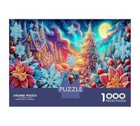 Château d'hiver Puzzle 1000 Pièces Educa Jouet Jeu D'Intelligence Décoration Intérieure intéressant Jeu Éducatif Challenge Toy Adultes & Enfants des 14 Ans 70x50cm/1000pcs