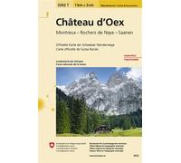 Chateau-d'oex indechirable et resistante eau - Indéchirable et résistante eau, Echelle 1 : 33 333 - Collectif - Office Federal De Topographie Suisse - Atlas / carte