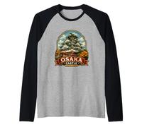 Château d'Osaka Japan Landmark Travel Art Manche Raglan