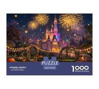 Château Dreamy Puzzle en Bois Imperméable Puzzles De 1000 Pièces pour Adultes Cadeaux Défi Et Casse-tête De Décoration pour La Maison