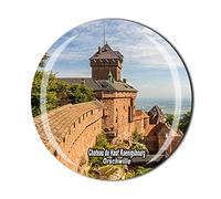 Chateau du haut Koenigsbourg Orschwille France Aimant souvenir pour réfrigérateur