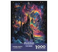 Château du rêve Puzzle 1000 Pieces Cadeau Unique Art Jeu Éduchatif Défi Jouet À De Qualité Supérieure Peinture Art pour Adultes Enfants 38x26cm/1000pcs