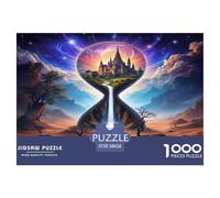 Château du rêve Puzzle 1000 Pièces pour Adultes Et Enfants À Partir De 12 Ans Jeu De Patience Et De Réflexion Divertissement Créatif Cadeau Classiques - Activité Familiale Parfaite 38x26cm/1000pcs