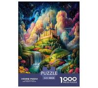 Château du rêve Puzzle 1000 Pièces pour Adultes Et Enfants Dès 14 Ans Jeux De Défi Jouets Éducatifs Divertissement Créatif Cadeau Classiques - Activité Familiale Parfaite 38x26cm/1000pcs