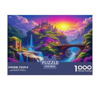 Château du rêvePuzzles De 1000 Pièces pour Adultes Jeux Éducatifs paysageDifficile pour La Décoration Intérieure Idée De Cadeau Géniale38x26cm/1000pcs