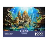 Château du rêvePuzzles De 1000 Pièces pour Adultes Jeux Éducatifs Reliques sous-marinesAmusant Et Difficiles Décorations Intérieures Idée De Cadeau Géniale70x50cm/1000pcs