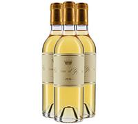 Château d'Yquem Sauternes DEMI-BOUTEILLE - Blanc 2016 - Vin Blanc de Bordeaux (3x37.5cl) Moelleux