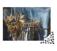 Château Elf Puzzles 1000 Pièces vallée Automne pour Adultes Anti-Stress Loisirs Créatifs Qualité Premium 38x26cm/1000pcs