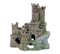 Château en ruine avec grotte pour aquarium