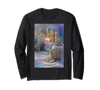 Château enneigé au Pays des Merveilles d'hiver Manche Longue