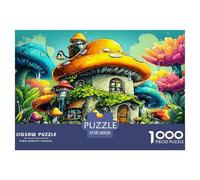 Château Fantastique Puzzle 1000 Piece pour Adultes Enfant, Puzzle Jeu Éducatif Défi Jouet Jeu D'adresse pour Toute La Famille 38x26cm/1000pcs