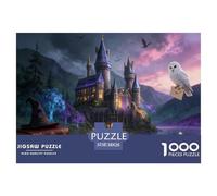 Château Fantasy Puzzle 1000 Pièces Adultes Enfants intéressant Puzzles 1000 Pièce Peinture Art Cadeau 38x26cm/1000pcs