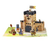Jeux de construction Château Fort et Catapulte 270 pièces Jeujura® |