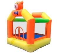 Château Gonflable avec Enceinte de sécurité, Trampoline d'extérieur 220 x 215 x 250 cm