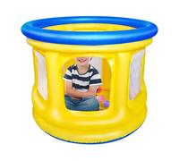 Château Gonflable Centre de Jeux Pliable et avec 20 Balles | Château Gonflable Piscine à Balles Trampoline pour Parcs Jardins Chambres Maisons Aires de Jeux Écoles Maternelles