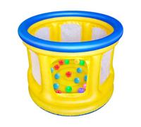 Château Gonflable pour Centre de Jeux Pliable et avec 20 Balles | Château Gonflable avec Piscine à Balles et Aire de Jeux pour Parcs Jardins Chambres Maisons Aires de Jeux Écoles Maternelles