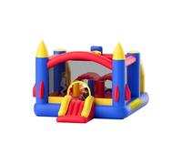 Château Gonflable Structure Gonflable avec Souffleur Toboggan pour Enfants