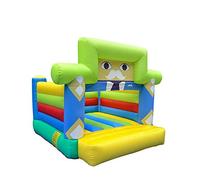 Château Gonflable, Toboggan, Trampoline, 3,1 x 2,6 x 2,4 m, équipement de Jeux d'extérieur for Enfants en PVC