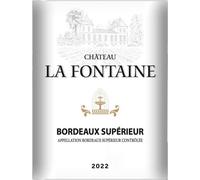Château La Fontaine 2022 Bordeaux Supérieur - Vin rouge de Bordeaux - Bio
