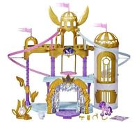 Château La Maison Royale My Little Pony avec tyroliennes et figurine Princess Petals
