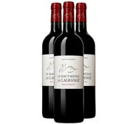 Château Lagrange Le Haut-Médoc De Lagrange - Rouge 2015 - Haut-Médoc - Vin Rouge de Bordeaux (3x75cl)