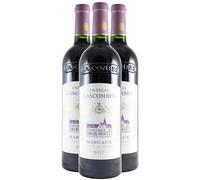 Château Lascombes Margaux 2ème Cru Classé - Rouge 2017 - Vin Rouge de Bordeaux (3x75cl)