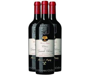 Château les Grands Chênes Médoc Cru Bourgeois - Rouge 2019 - Vin Rouge de Bordeaux (3x75cl)