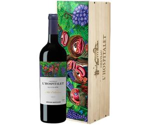 Château l'Hospitalet - Grand Vin Rouge 2023 - Éd. limitée Hervé di Rosa - Gérard Bertrand