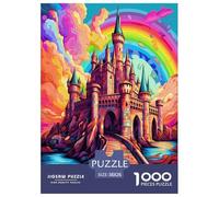 Château Magique Puzzle 1000 Pièces Educa Jouet en Bois Cadeau Unique Décoration Intérieure Jeu Éduchatif Challenge Toy pour Adultes Et Enfants À Partir De 12 Ans 38x26cm/1000pcs