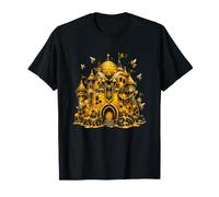 Château majestueux de Ruche Empire en nid d'abeille T-Shirt