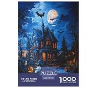 Château médiéval Puzzle 1000 Pièces Histoire pour Adultes Family Games Décoration Intérieure Jeux Éducatifs Cadeaux d'anniversaire pour Noël Tueur Ennuyeux 70x50cm/1000pcs
