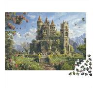 Château Moore Casse-tête 1000 Pièces sans Poussière, Puzzle Jeu Éducatif Décompression pour Une Activité Détente, Fun Fresent & Activités pour La Maison 38x26cm/1000pcs