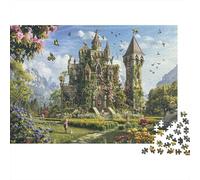 Château Moore Puzzle 1000 Pièces Adulte avec Emboîtement Parfait, Puzzle Complexe Puzzle De Développement Cognitif pour Une Activité Intergénérationnelle, Passion Naturel Et Faune 70x50cm/1000pcs