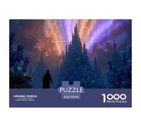 Château mystérieux Puzzle 3D en Papier 70x50cm/1000pcs, - Jeux Éducatifs & Relaxants, Décoration Unique, Cadeau pour Adultes/Enfants