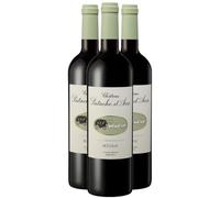 Château Patache d'Aux Médoc Cru Bourgeois - Rouge 2017 - Vin Rouge de Bordeaux (3x75cl)