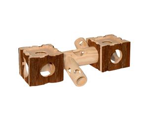 Château pour rongeurs nature Kerbl Beige 40x12x10 cm