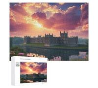 Château Puzzle 1000 Pièces Educa Qualité Supérieure Edificio du Paysage Jeu Éducatif 3D pour Adultes Et Enfants Décoration Intérieure Cadeau Unique Famille 500 PCS