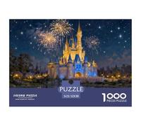 Château Puzzle en Bois Imperméable DIY Puzzles De 1000 Pièces pour Adultes Défi Et Casse-tête De Décoration pour La Maison