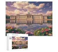 Château Puzzles 1000 Pièces Educa Artistique Edificio du Paysage Décoration Intérieure pour Adultes Et Enfants Assemblage Amusant Relaxation Challenge 500 PCS