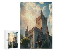 Château Puzzles 1000 Pièces Educa Vision 3D Edificio du Paysage Décoration Intérieure Artistique pour Adultes Et Enfants Challenge Difficile Relaxation Famille 300 PCS