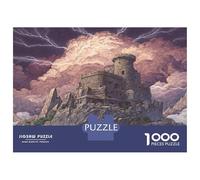 Château Puzzles Divertissement Créatif Pièces Parfaitement Assorties 1000 Pièces Monde de Fantaisie Casse-tête Qualité Premium pour Adultes 70x50cm/1000pcs