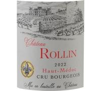 Château Rollin 2022 Haut-Médoc Cru Bourgeois - Vin rouge du Sud Ouest