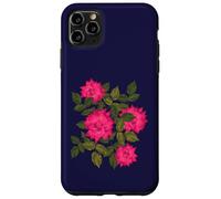 Château Rose fantaisiste Maximaliste Roses Flora Love Romance Coque pour iPhone 11 Pro Max